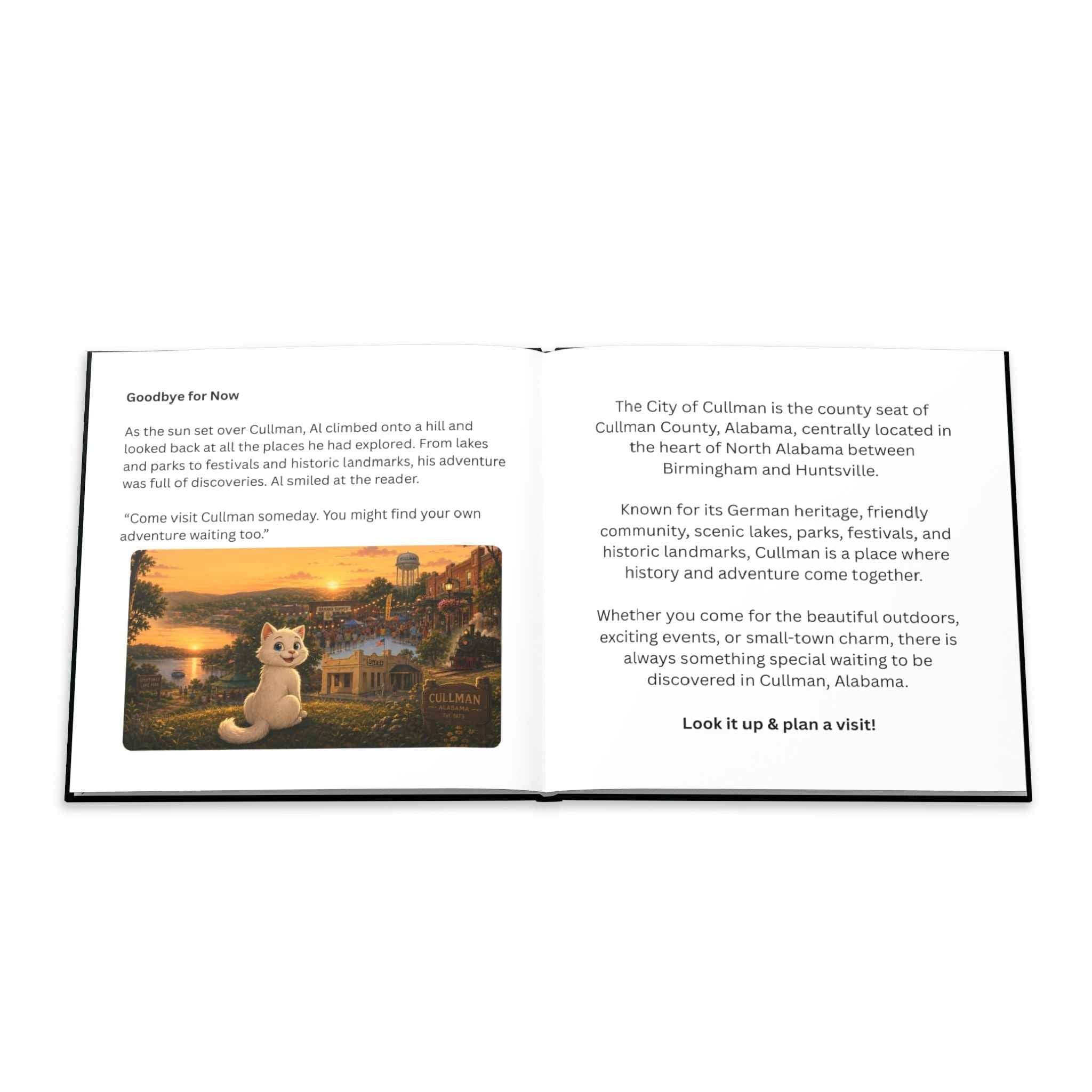 Al’s Adventure in Cullman | Kids Book About Cullman Alabama - Books, Hardcover - EpiAl's Shop