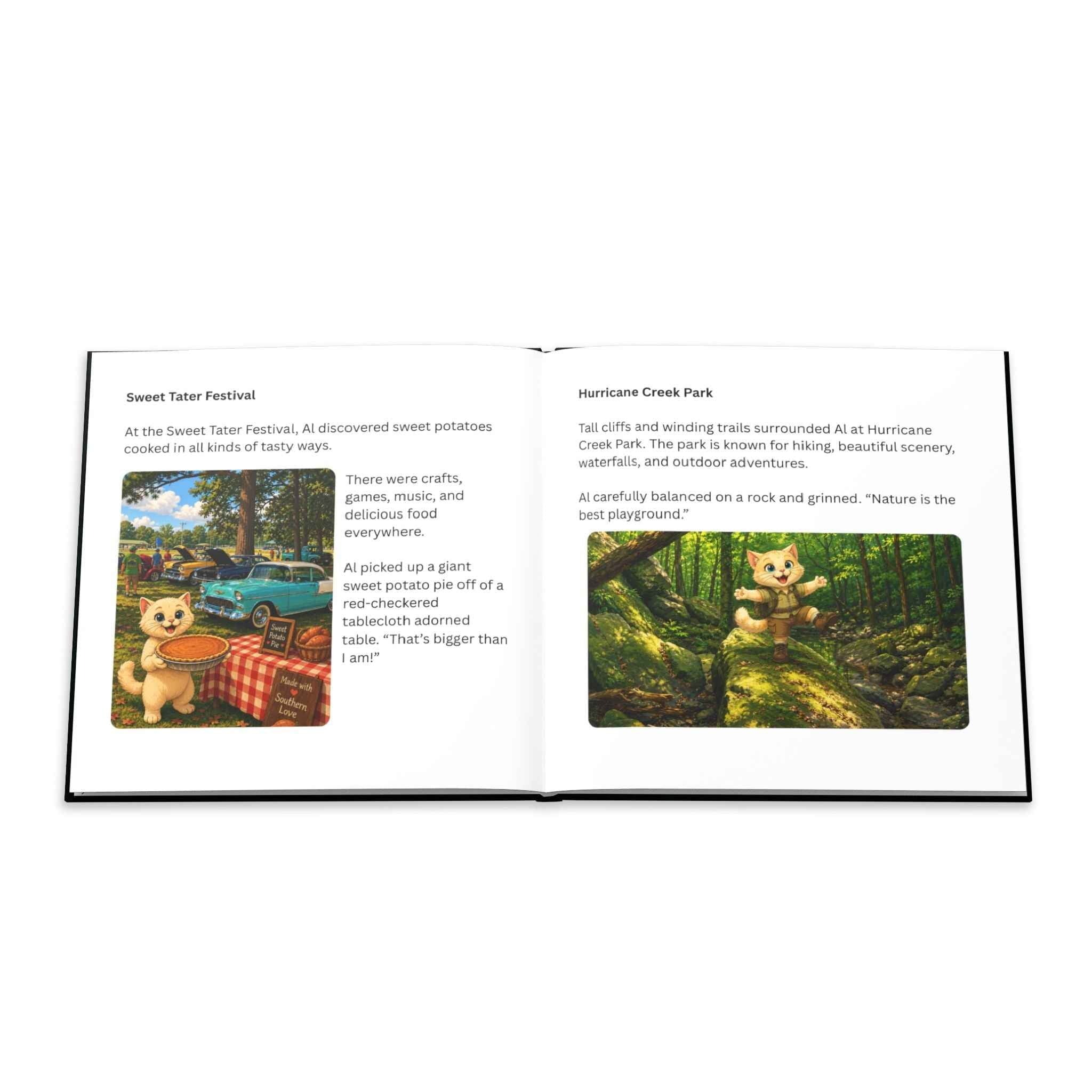 Al’s Adventure in Cullman | Kids Book About Cullman Alabama - Books, Hardcover - EpiAl's Shop