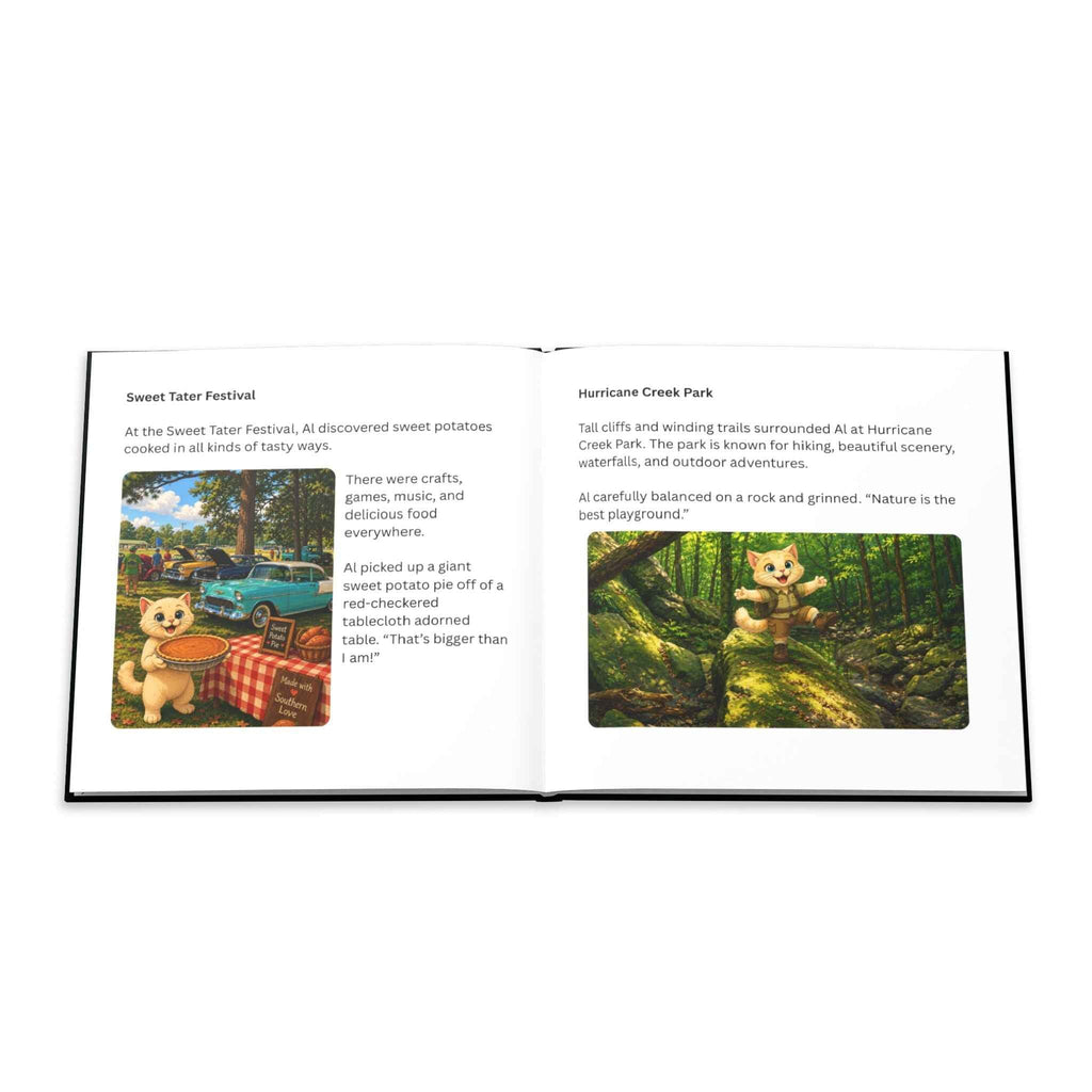 Al’s Adventure in Cullman | Kids Book About Cullman Alabama - Books, Hardcover - EpiAl's Shop