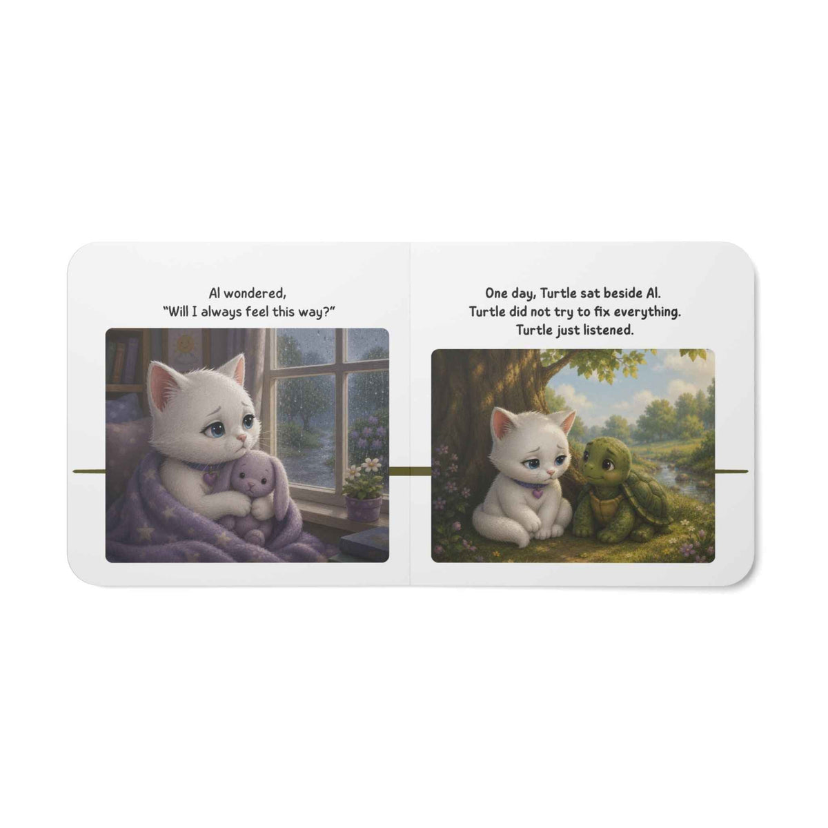Al’s Big Feelings Board Book | Gentle Kids Story About Sadness, Depression & Asking for Help - Books, Board - EpiAl's Shop