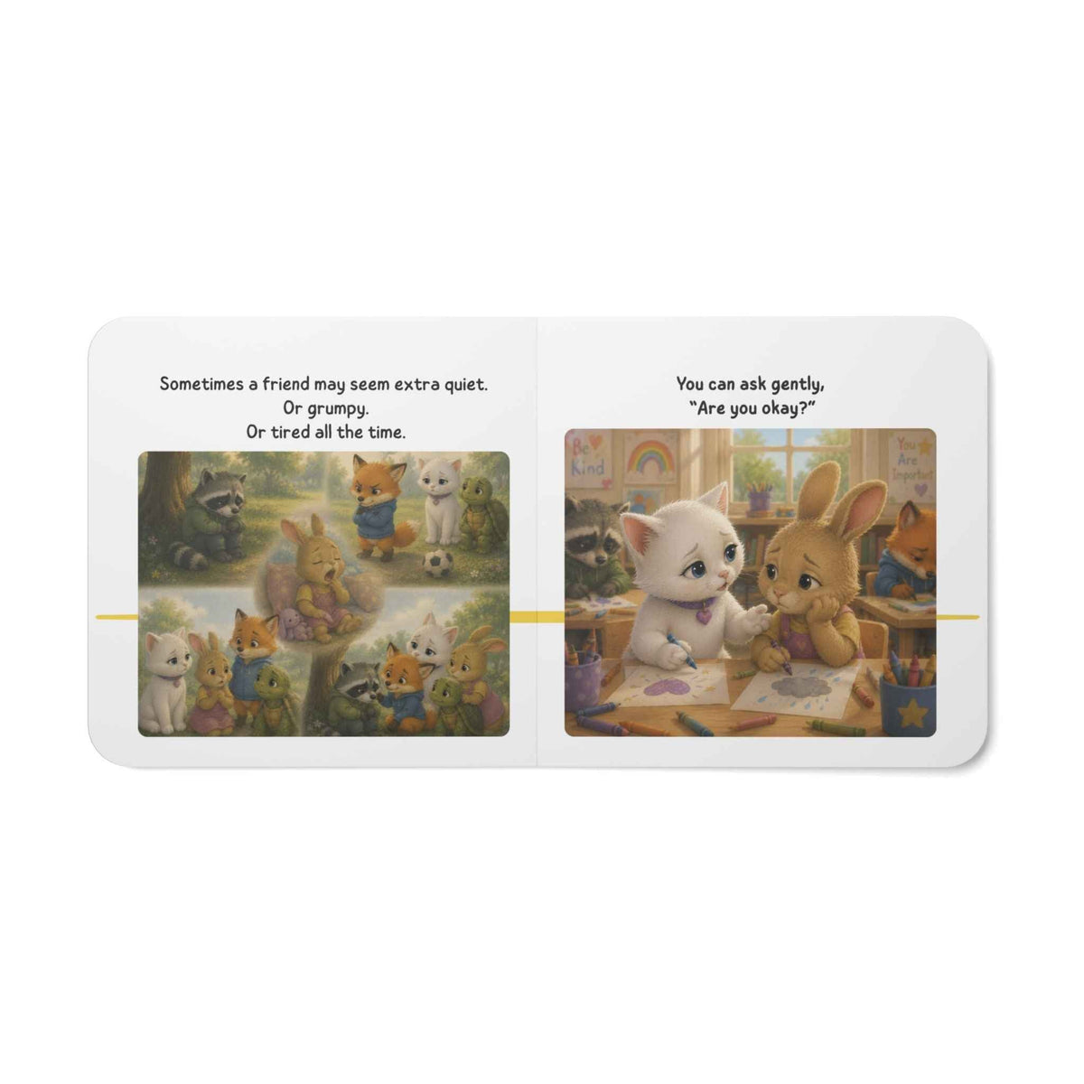 Al’s Big Feelings Board Book | Gentle Kids Story About Sadness, Depression & Asking for Help - Books, Board - EpiAl's Shop