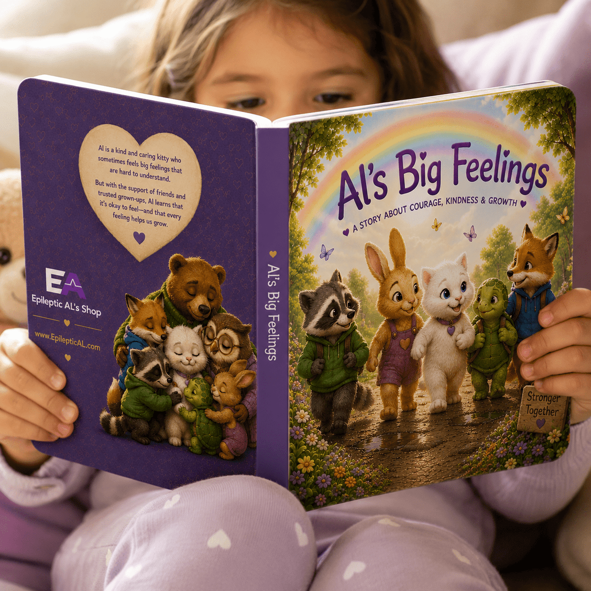 Al’s Big Feelings Board Book | Gentle Kids Story About Sadness, Depression & Asking for Help - Books, Board - EpiAl's Shop