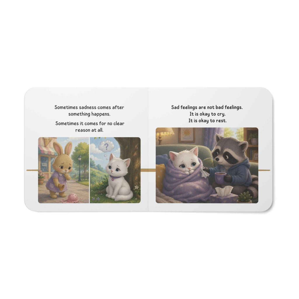 Al’s Big Feelings Board Book | Gentle Kids Story About Sadness, Depression & Asking for Help - Books, Board - EpiAl's Shop