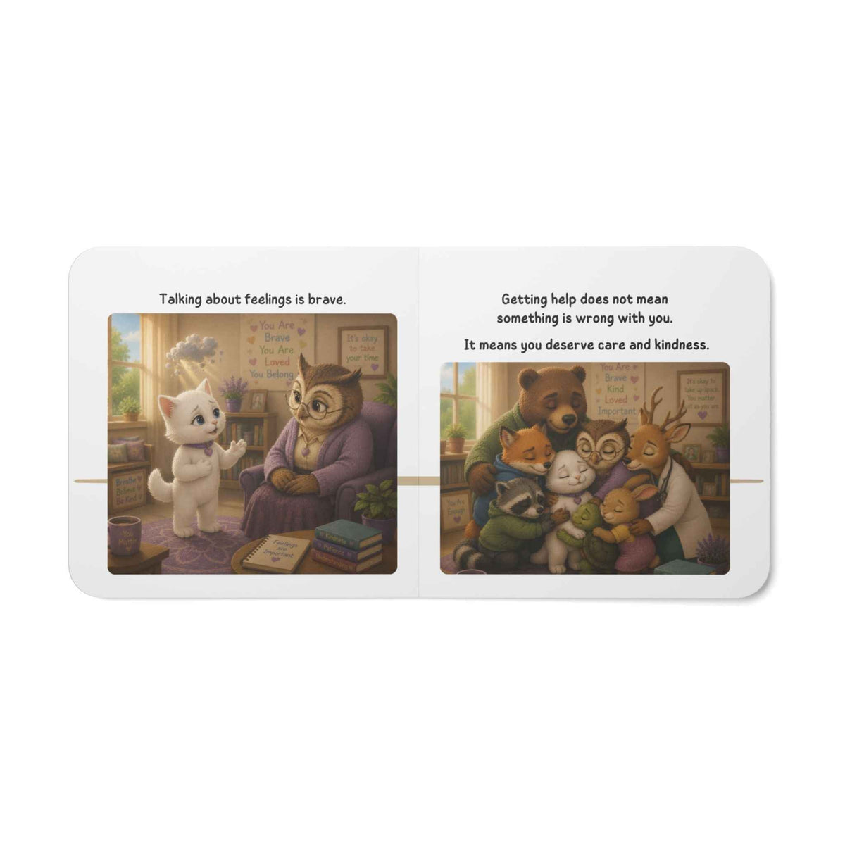 Al’s Big Feelings Board Book | Gentle Kids Story About Sadness, Depression & Asking for Help - Books, Board - EpiAl's Shop