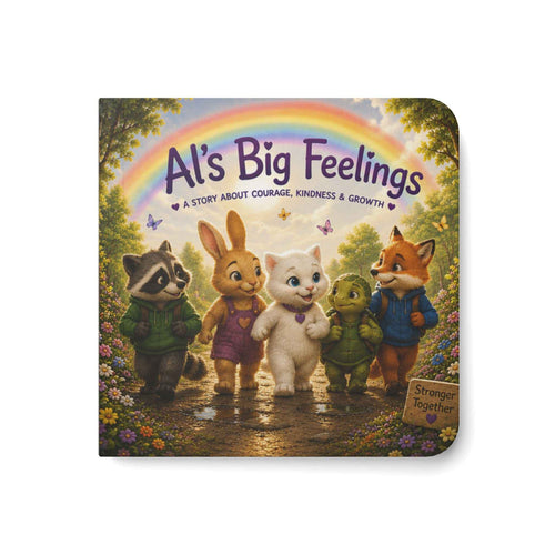 Al’s Big Feelings Board Book | Gentle Kids Story About Sadness, Depression & Asking for Help - Books, Board - EpiAl's Shop