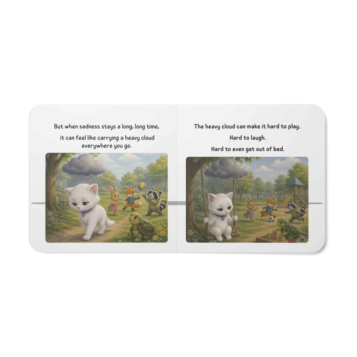 Al’s Big Feelings Board Book | Gentle Kids Story About Sadness, Depression & Asking for Help - Books, Board - EpiAl's Shop