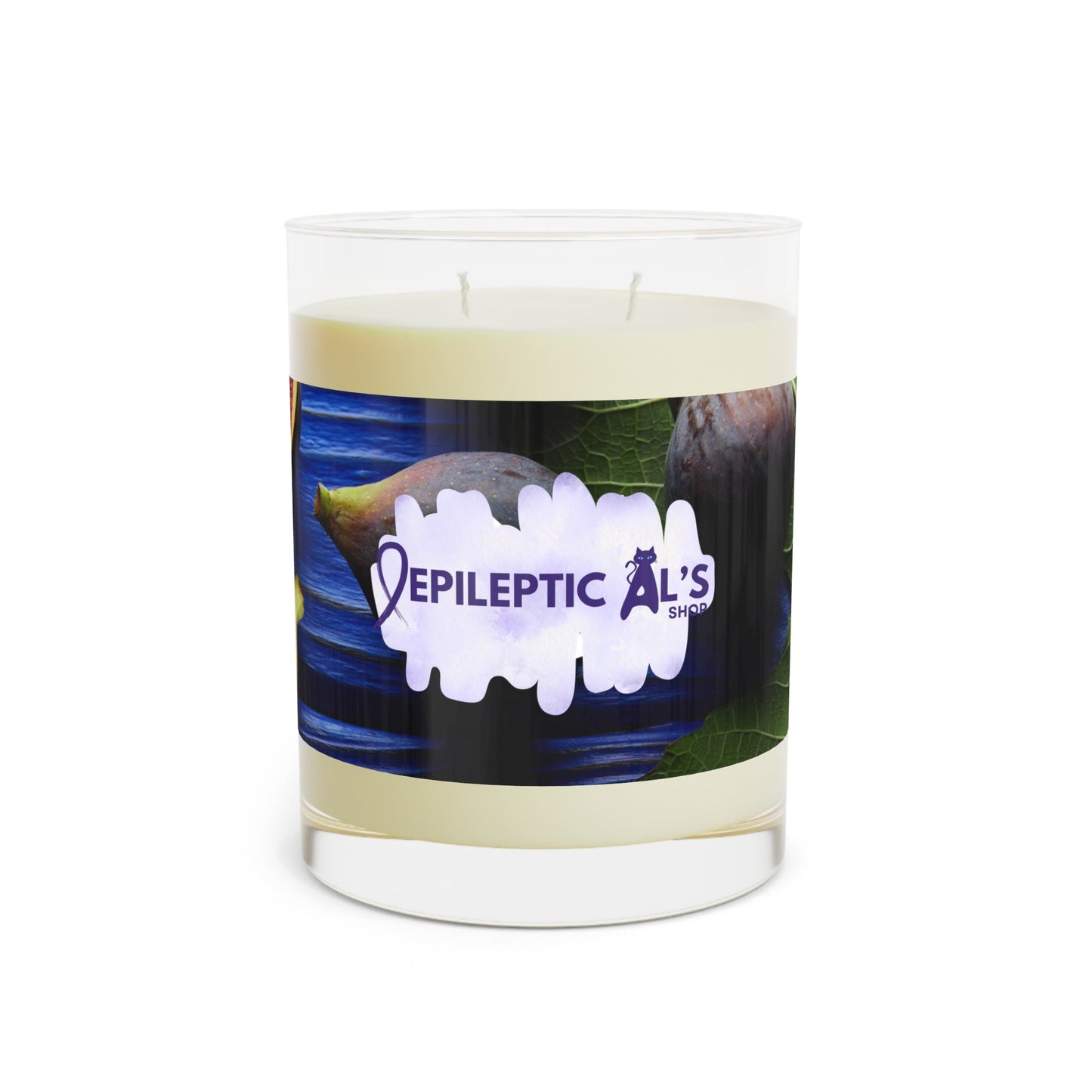 Al’s Full Glass Scented Candle - Home Decor - Epileptic Al’s Shop