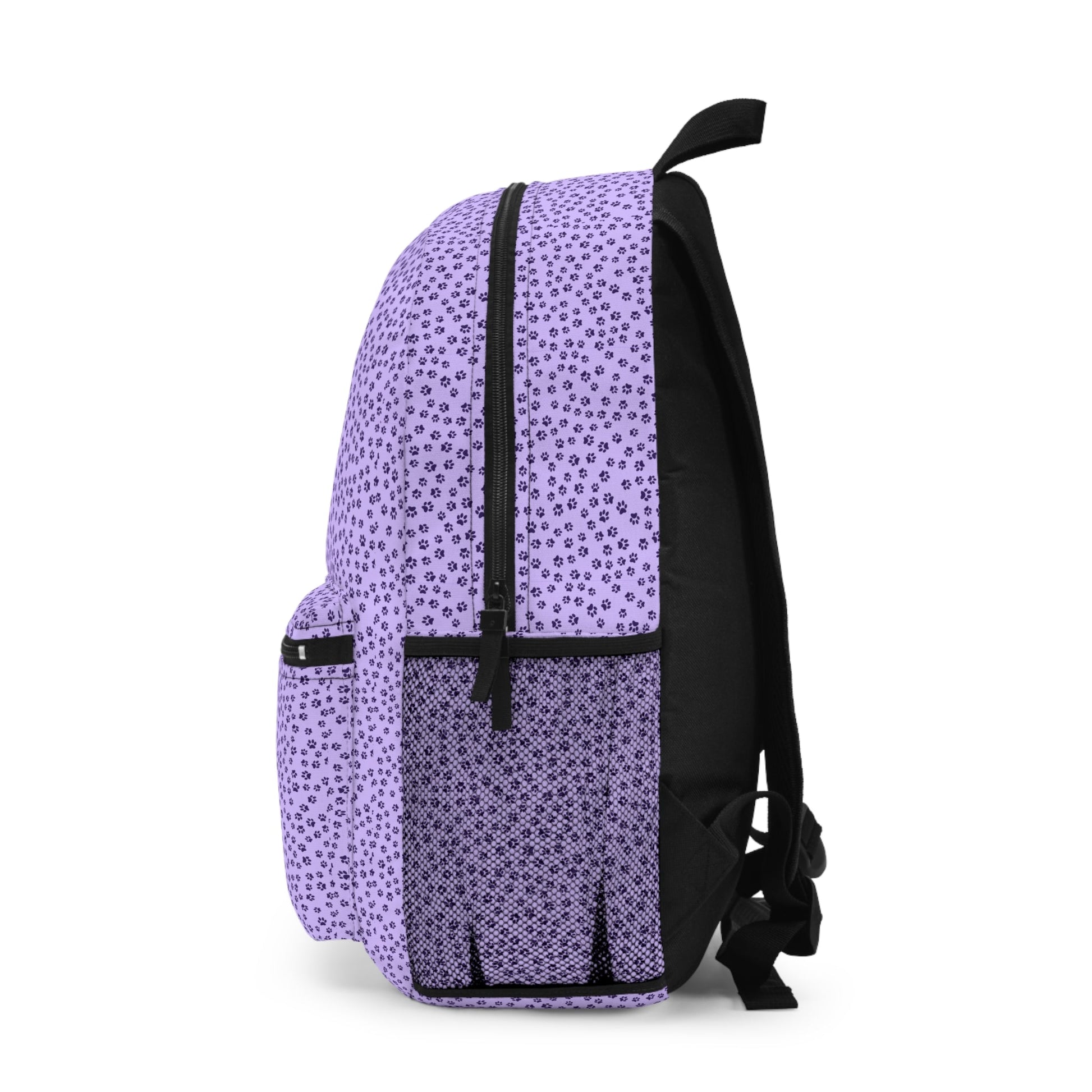 Al’s Purple Paws Backpack - Bags - Epileptic Al’s Shop