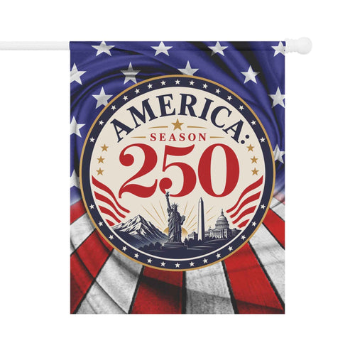 America 250 Commemorative Garden Flag | Patriotic Double-Sided Outdoor House Banner - Decor, Flags & Banners - EpiAl's Shop