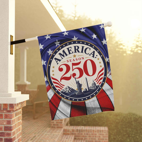 America 250 Commemorative Garden Flag | Patriotic Double-Sided Outdoor House Banner - Decor, Flags & Banners - EpiAl's Shop