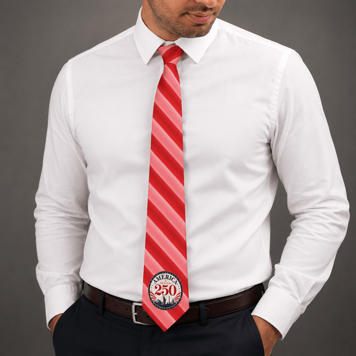 America 250 Commemorative Necktie - Clothing, Men, Neckties - EpiAl's Shop