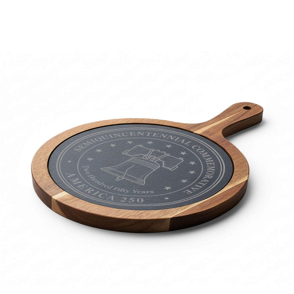 America 250 Liberty Bell Charcuterie Board Set with Slate Serving Tray - Boards & Trays, Charcuterie - EpiAl's Shop
