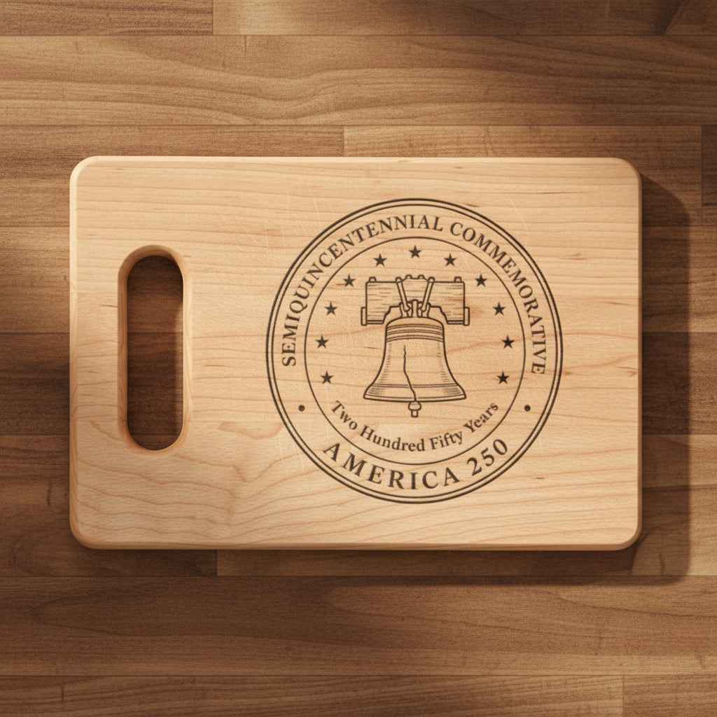 America 250 Liberty Bell Commemorative Engraved Cutting Board - Boards & Trays, Cutting - EpiAl's Shop
