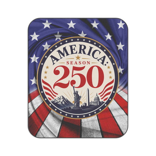 America 250 Picnic Blanket | Patriotic Outdoor Fleece Blanket with Water-Resistant Backing - Decor, Blankets, Picnic - EpiAl's Shop