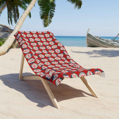 America 250 Retro Badge Beach Towel | Oversized Patriotic Summer Pool & Beach Towel - Towels, Beach - EpiAl's Shop