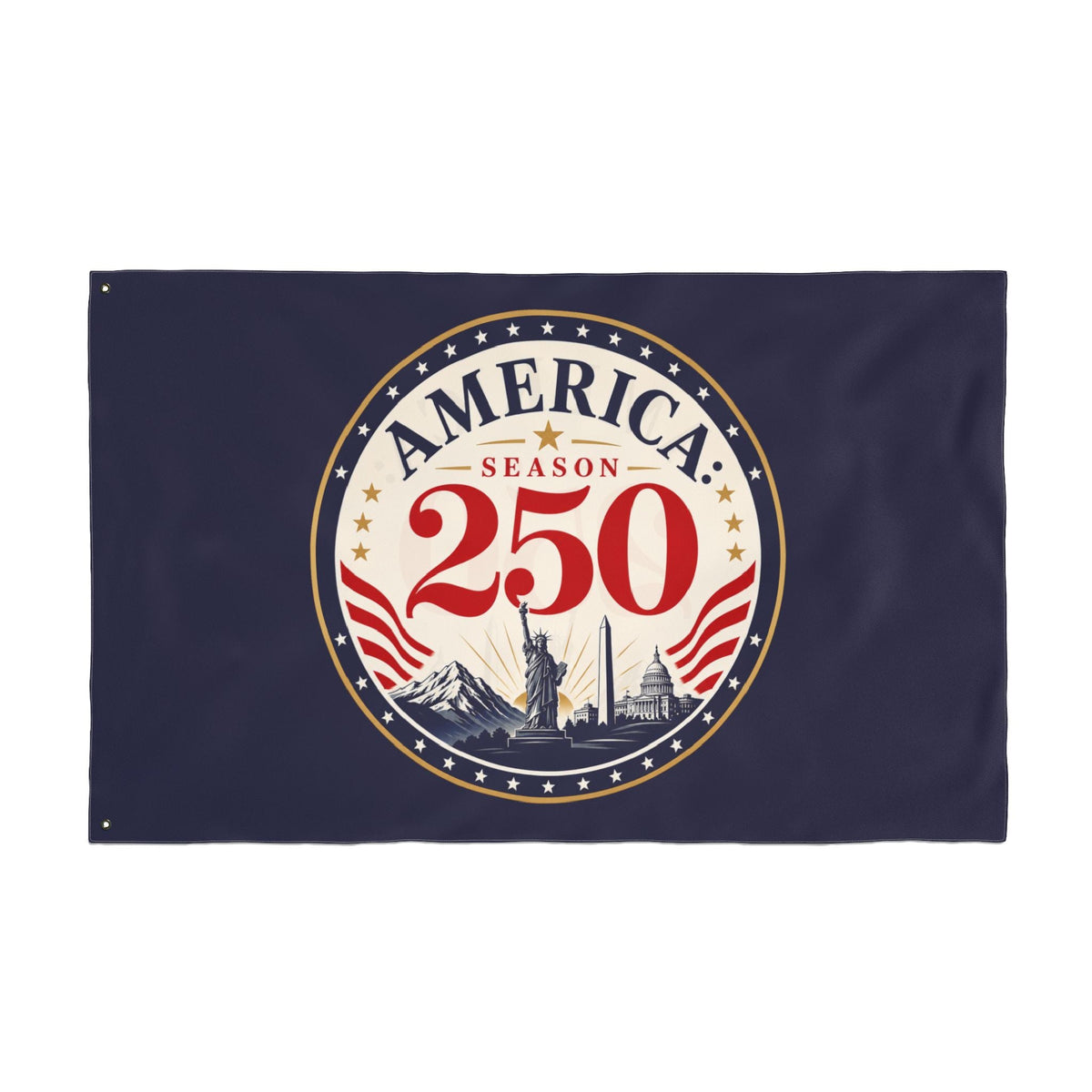 America 250 Season Flag | Patriotic Americana Double-Sided House Flag - Decor, Flags & Banners - EpiAl's Shop
