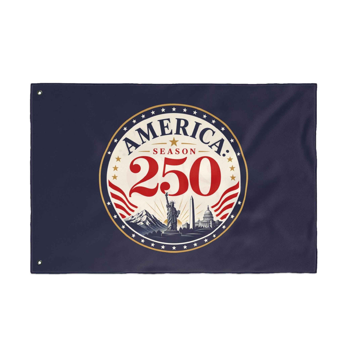 America 250 Season Flag | Patriotic Americana Double-Sided House Flag - Decor, Flags & Banners - EpiAl's Shop