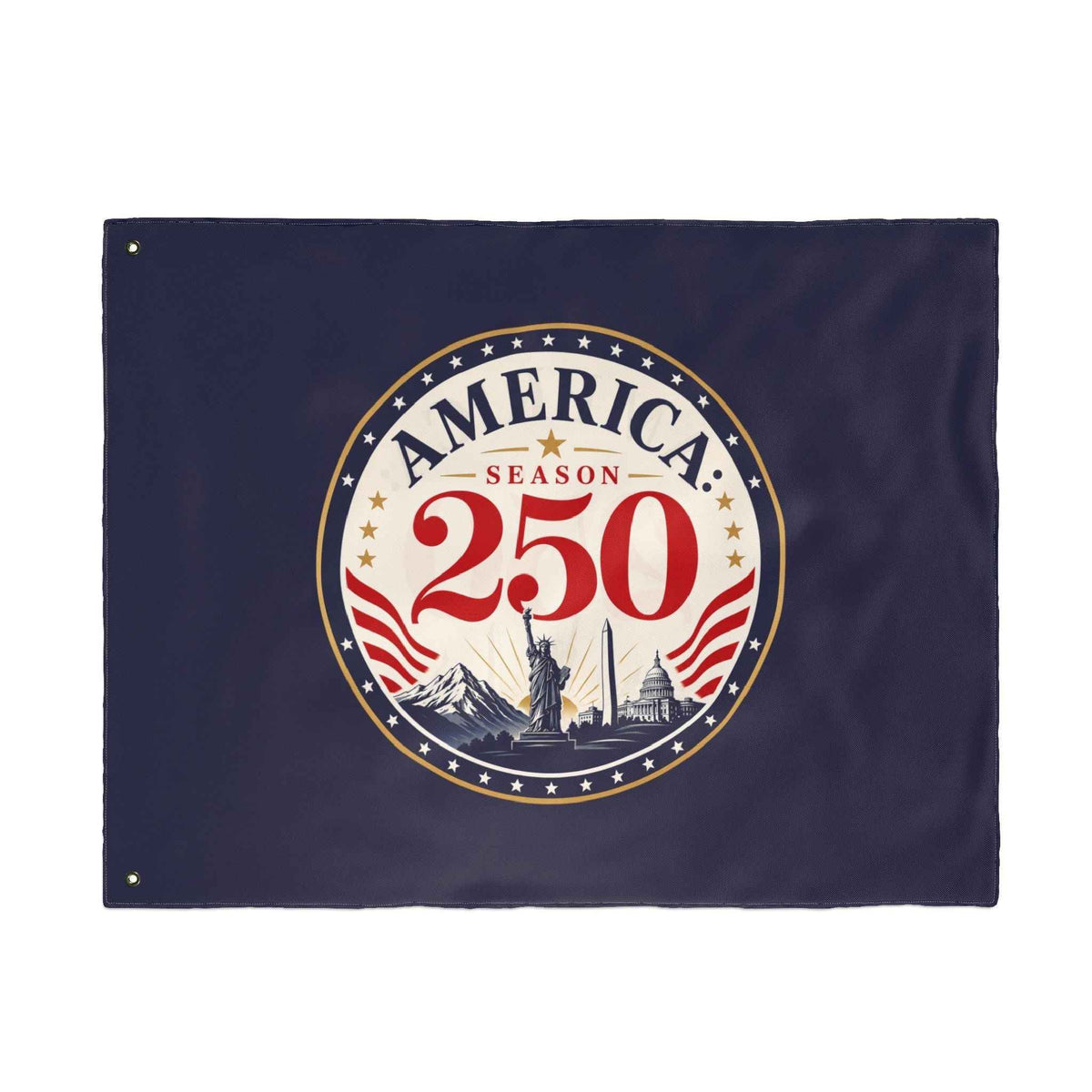 America 250 Season Flag | Patriotic Americana Double-Sided House Flag - Decor, Flags & Banners - EpiAl's Shop