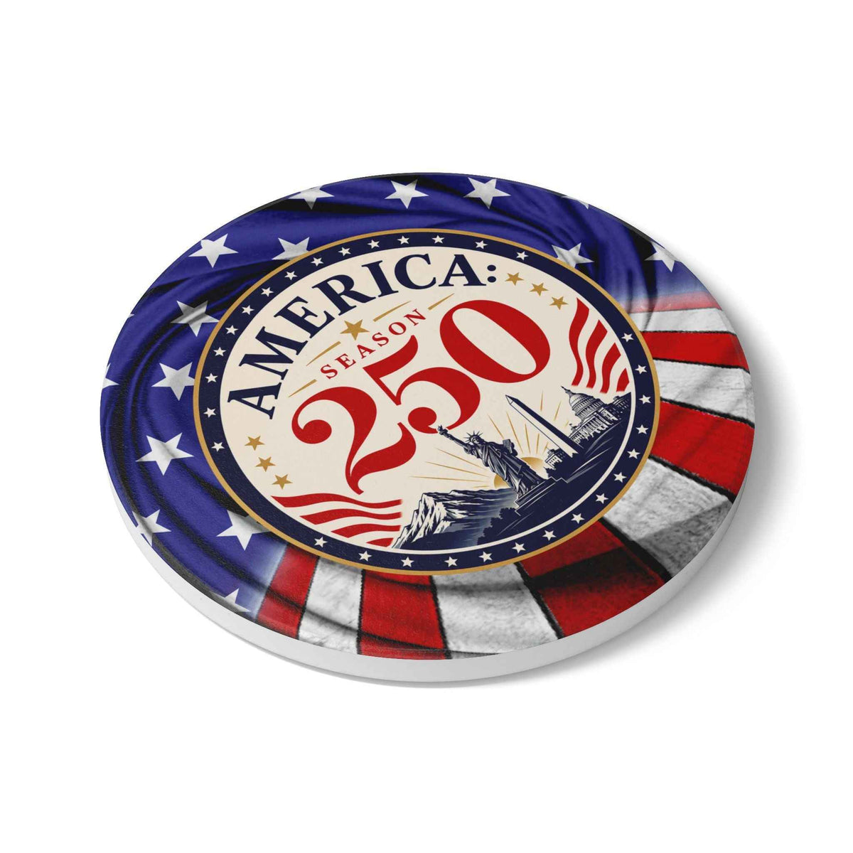 America Season 250 Ceramic Coasters - Decor, Coasters - EpiAl's Shop