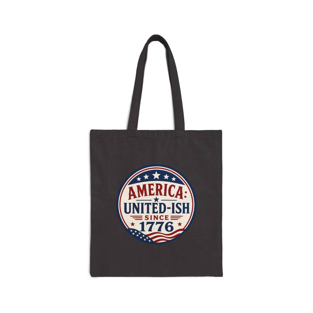 America United-ish Since 1776 Patriotic Canvas Tote Bag | Americana USA Carryall - Bags, Carryall - EpiAl's Shop