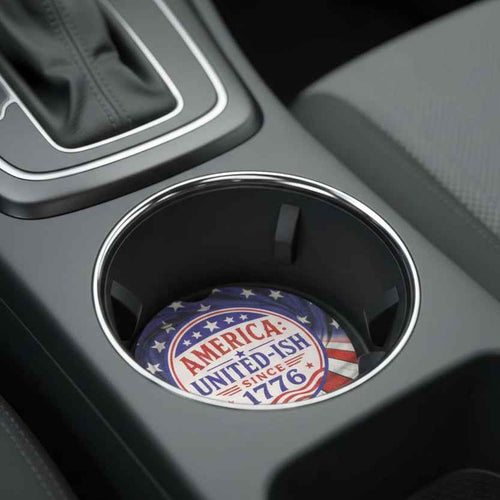 America: United-ish Since 1776 Soapstone Car Coasters - Vehicle Coasters - EpiAl's Shop