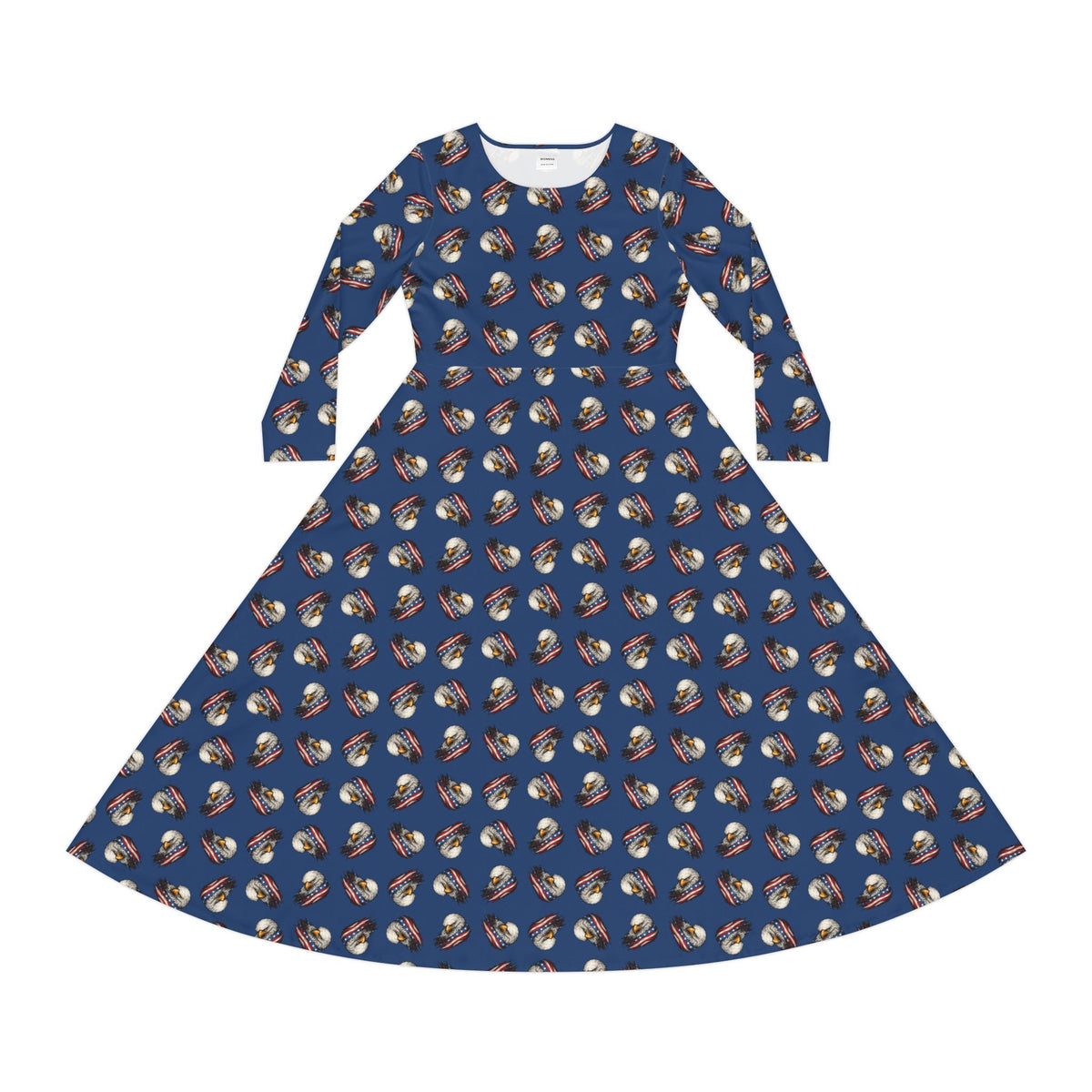 America: Weathering Storms Since 1776 Long Sleeve Skater Dress - Clothing, Women, Dresses - EpiAl's Shop