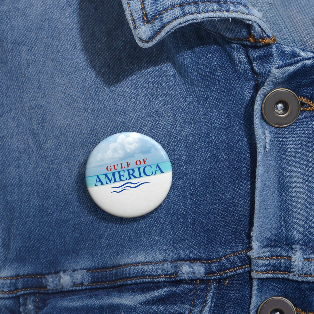 American Gulf Beach Travel Pin Buttons - Collectibles, Pinback Buttons - EpiAl's Shop