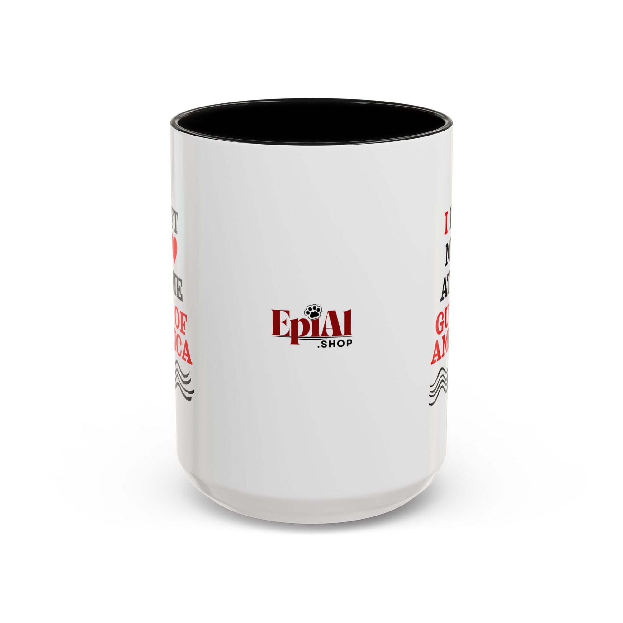 American Gulf Coffee Mug - I Left My Heart - 11oz & 15oz - Drinkware, Coffee Mugs - EpiAl's Shop