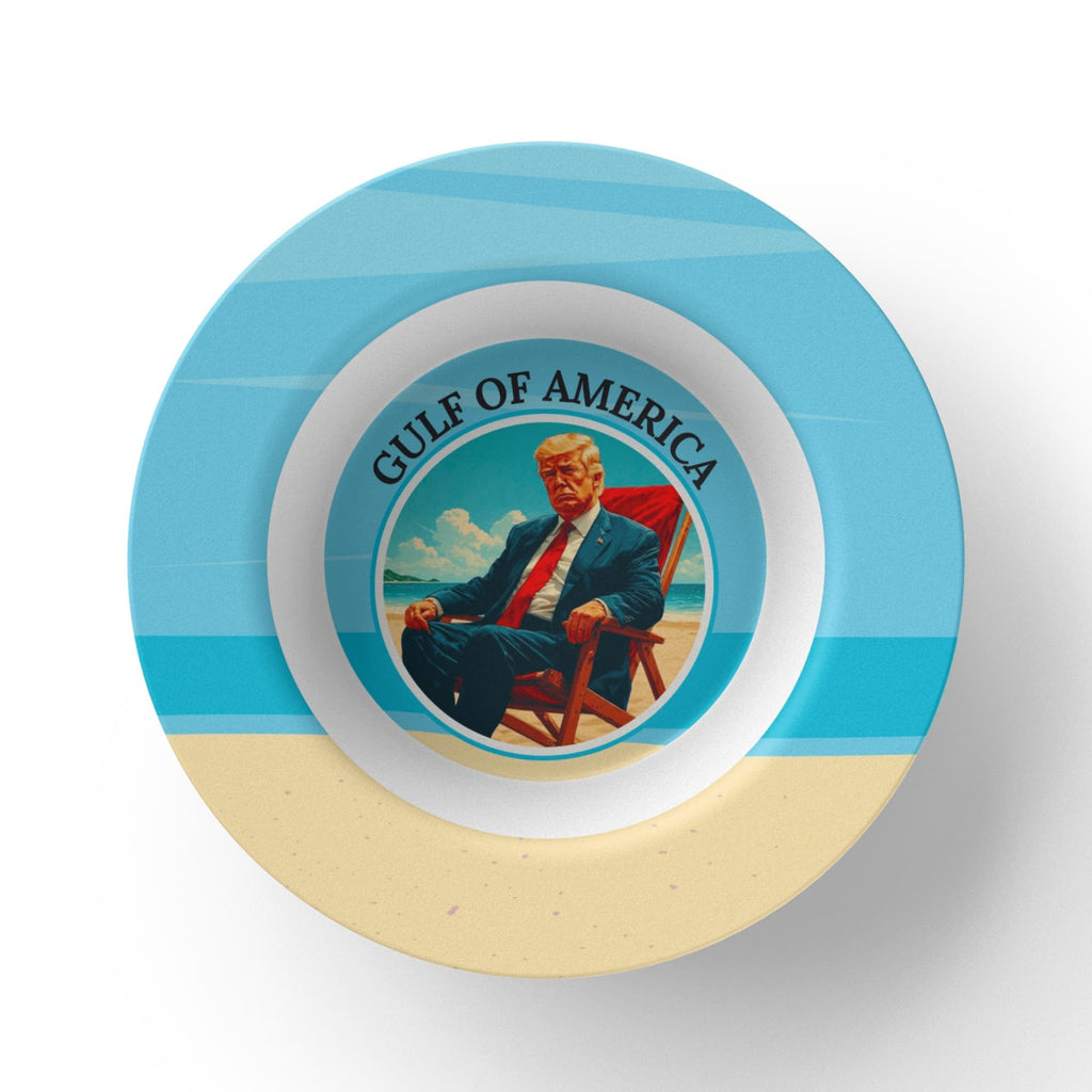 American Gulf Collectible Bowl with Beach Sitting Trump - Decor, Kitchen & Dining, Bowls - EpiAl's Shop
