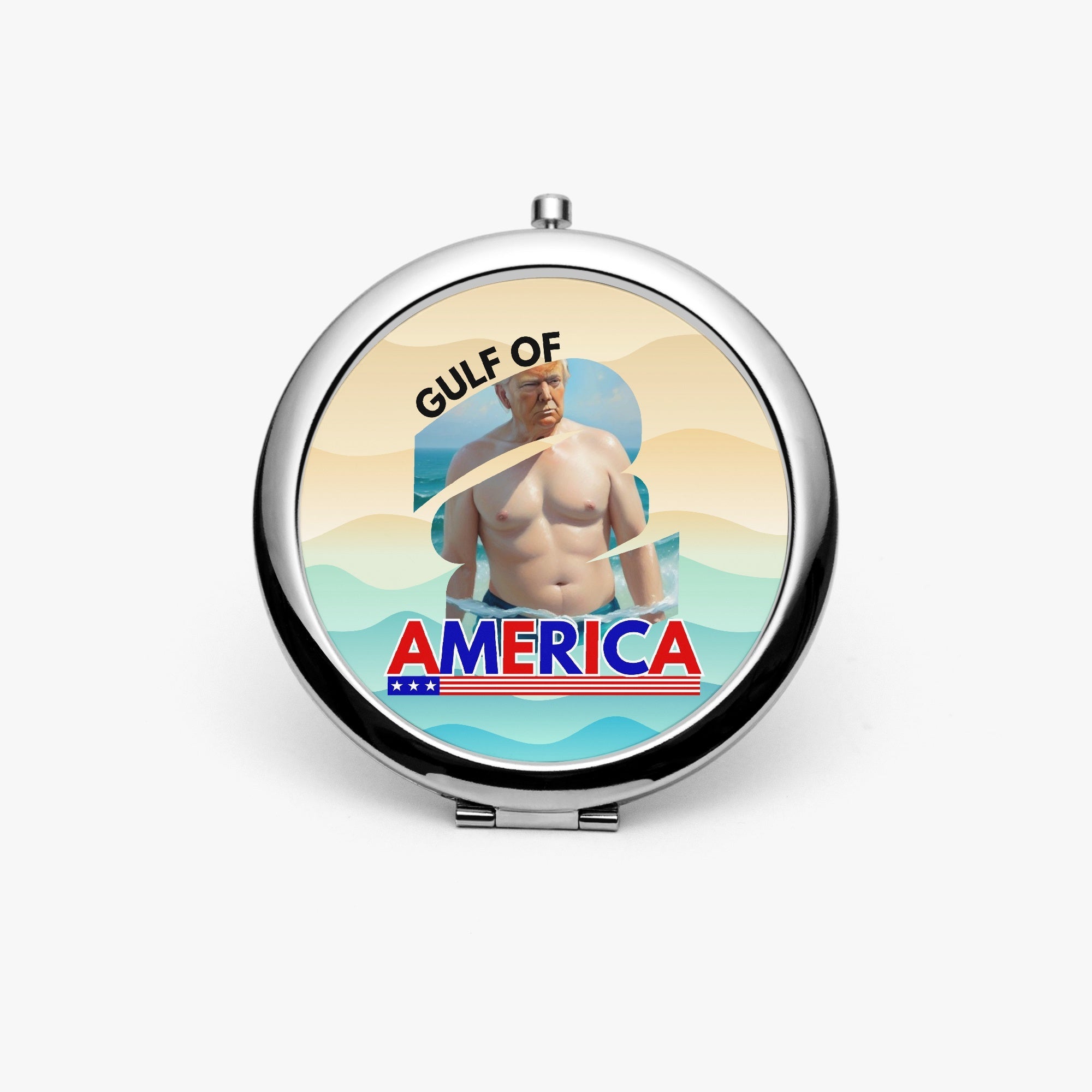 American Gulf Compact Mirror - Accessories, Beauty, Travel Mirror - EpiAl's Shop