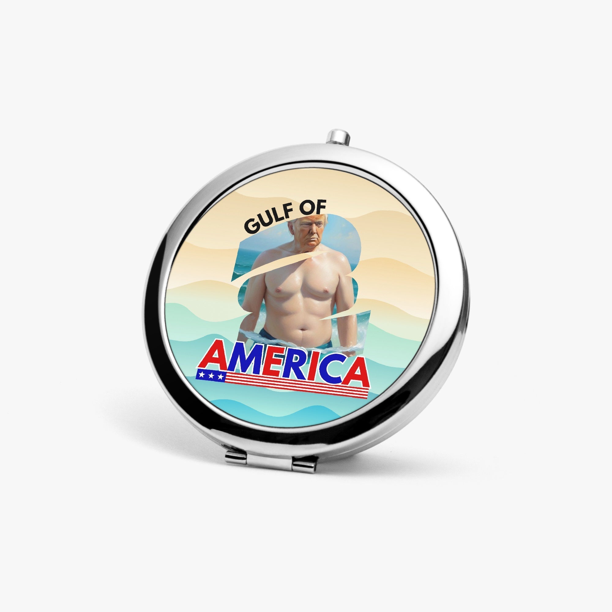 American Gulf Compact Mirror - Accessories, Beauty, Travel Mirror - EpiAl's Shop