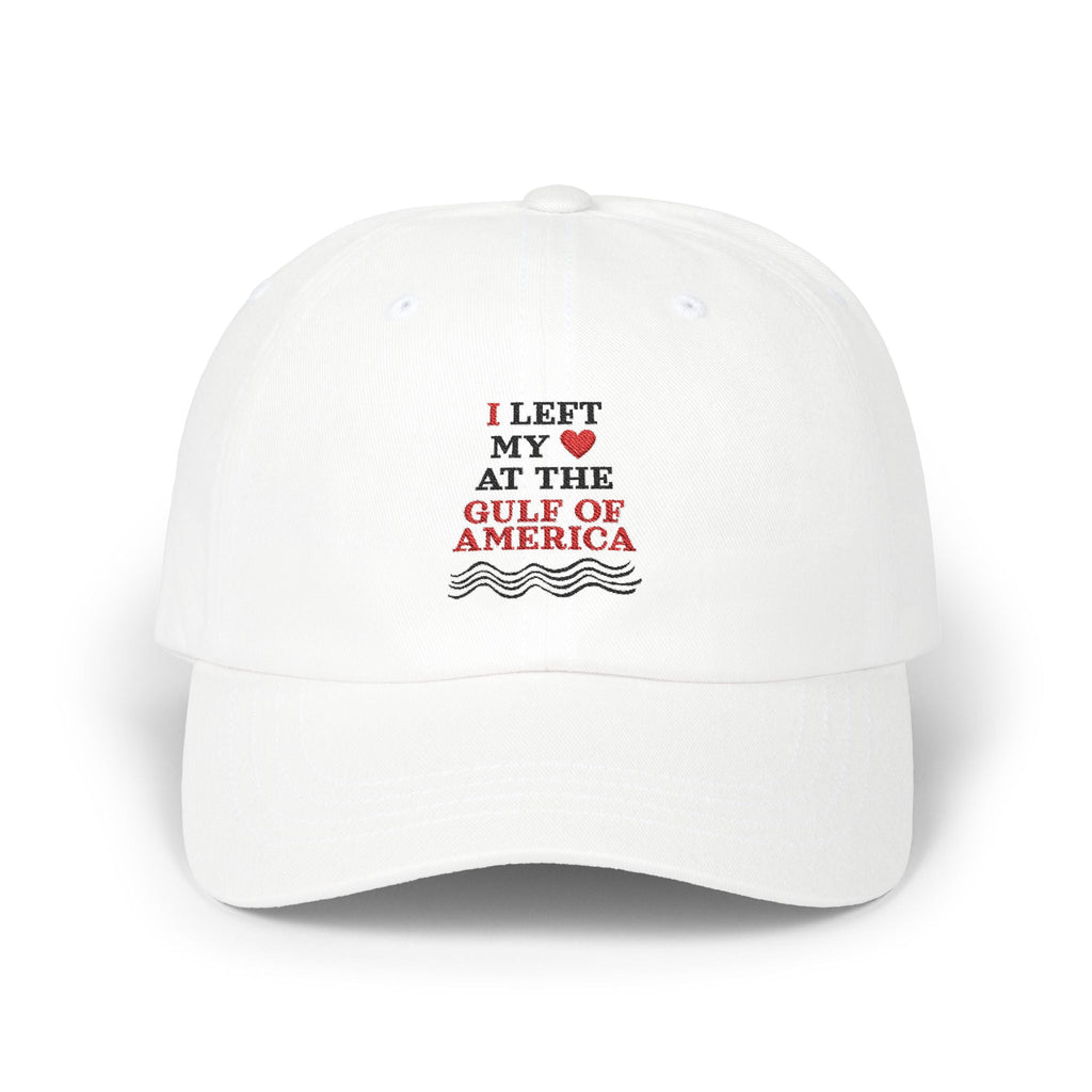 American Gulf Dad Cap - I Left My Heart Embroidered Hat - Hats, Baseball & Trucker - EpiAl's Shop