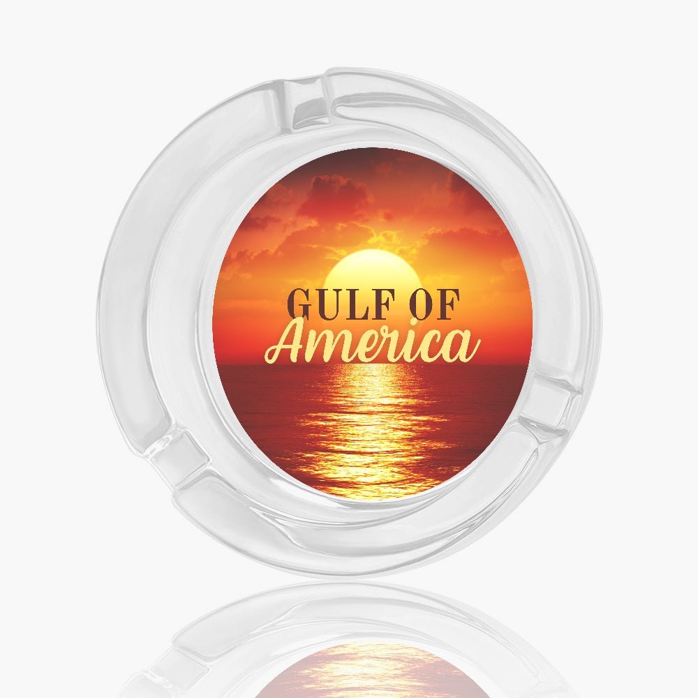 American Gulf Glass Ashtray - Decor, Home, Ashtrays - EpiAl's Shop