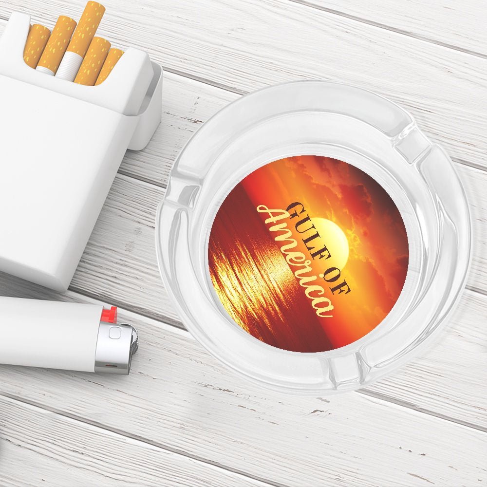 American Gulf Glass Ashtray - Decor, Home, Ashtrays - EpiAl's Shop