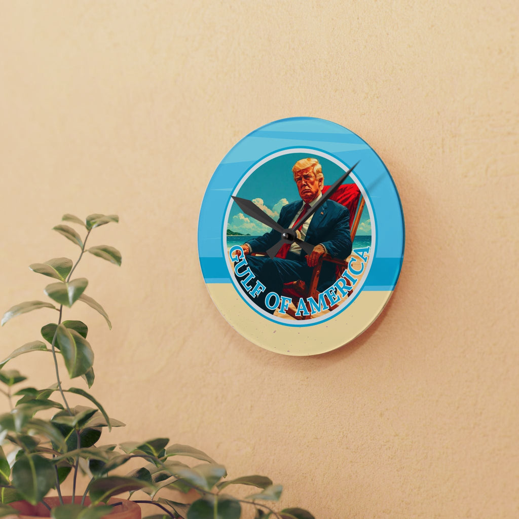 American Gulf Inspired Acrylic Wall Clock - Decor, Home, Wall Clocks - EpiAl's Shop