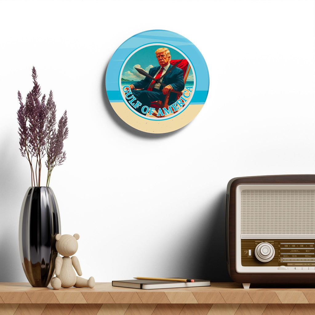American Gulf Inspired Acrylic Wall Clock - Decor, Home, Wall Clocks - EpiAl's Shop