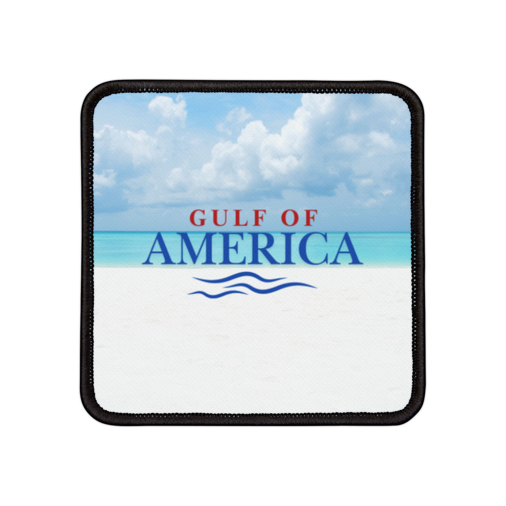 American Gulf Iron - On Patch for Beach Lovers - Clothing, Iron On Patches - EpiAl's Shop