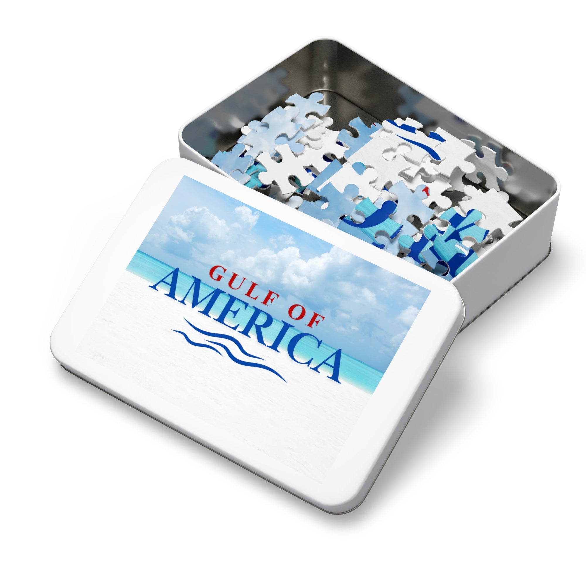 American Gulf Jigsaw Puzzle with Tin - Toys & Games, Puzzles - EpiAl's Shop