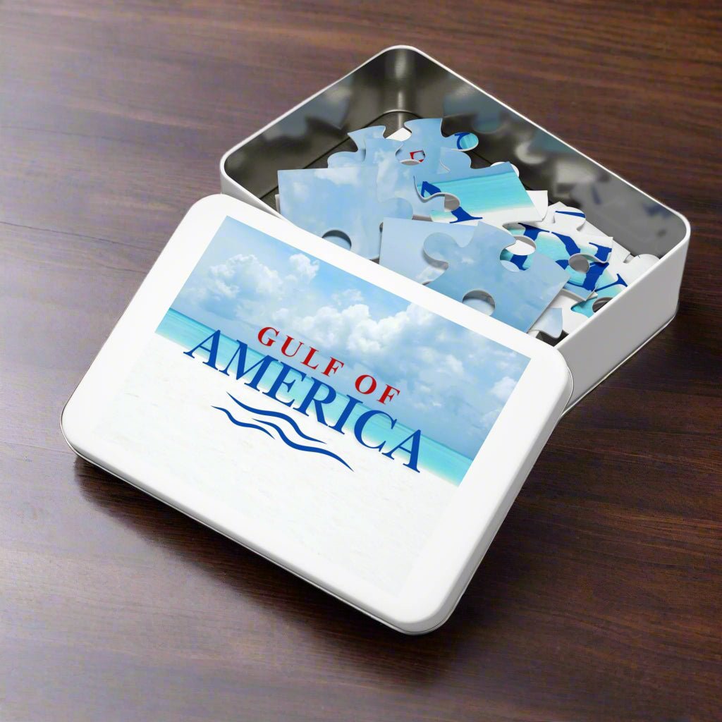 American Gulf Jigsaw Puzzle with Tin - Toys & Games, Puzzles - EpiAl's Shop