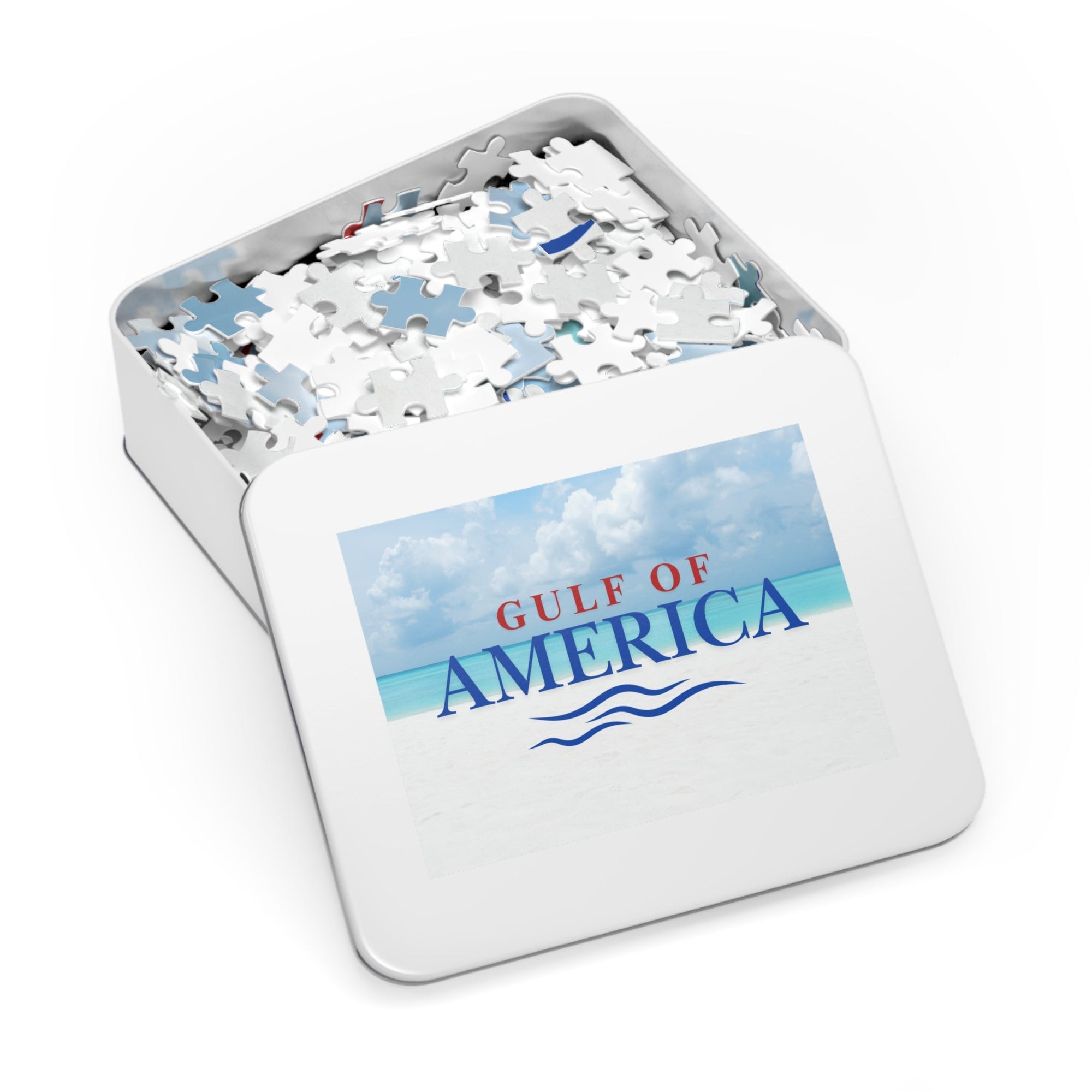 American Gulf Jigsaw Puzzle with Tin - Toys & Games, Puzzles - EpiAl's Shop