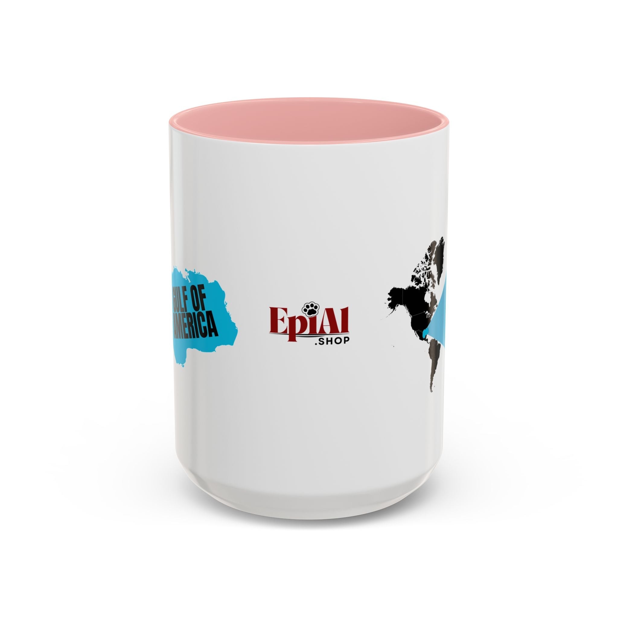 American Gulf Map Accent Coffee Mug - Drinkware, Coffee Mugs - EpiAl's Shop