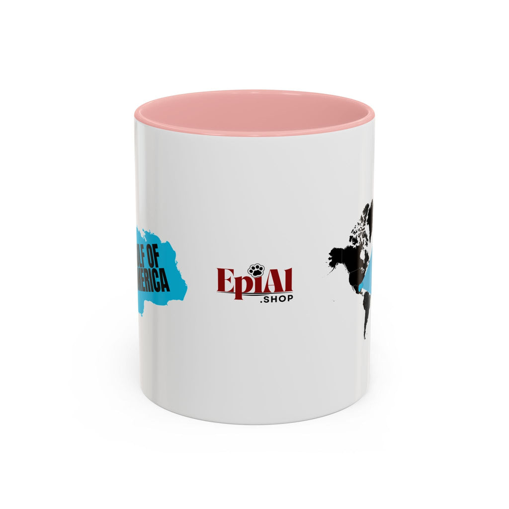 American Gulf Map Accent Coffee Mug - Drinkware, Coffee Mugs - EpiAl's Shop