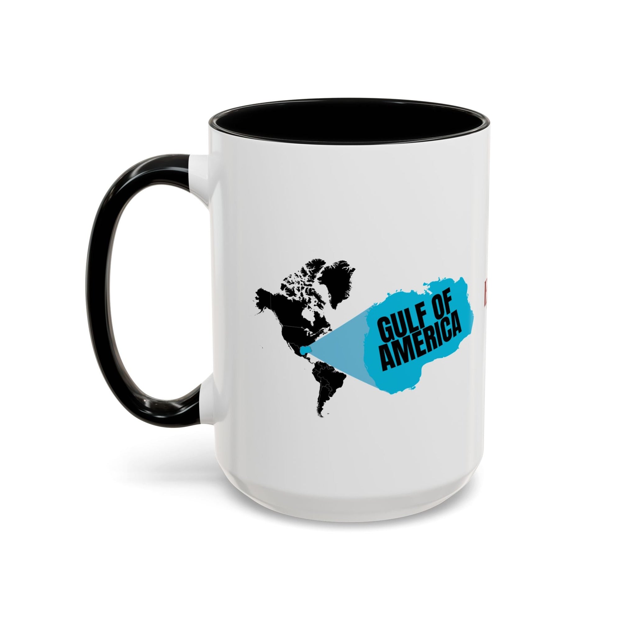 American Gulf Map Accent Coffee Mug - Drinkware, Coffee Mugs - EpiAl's Shop