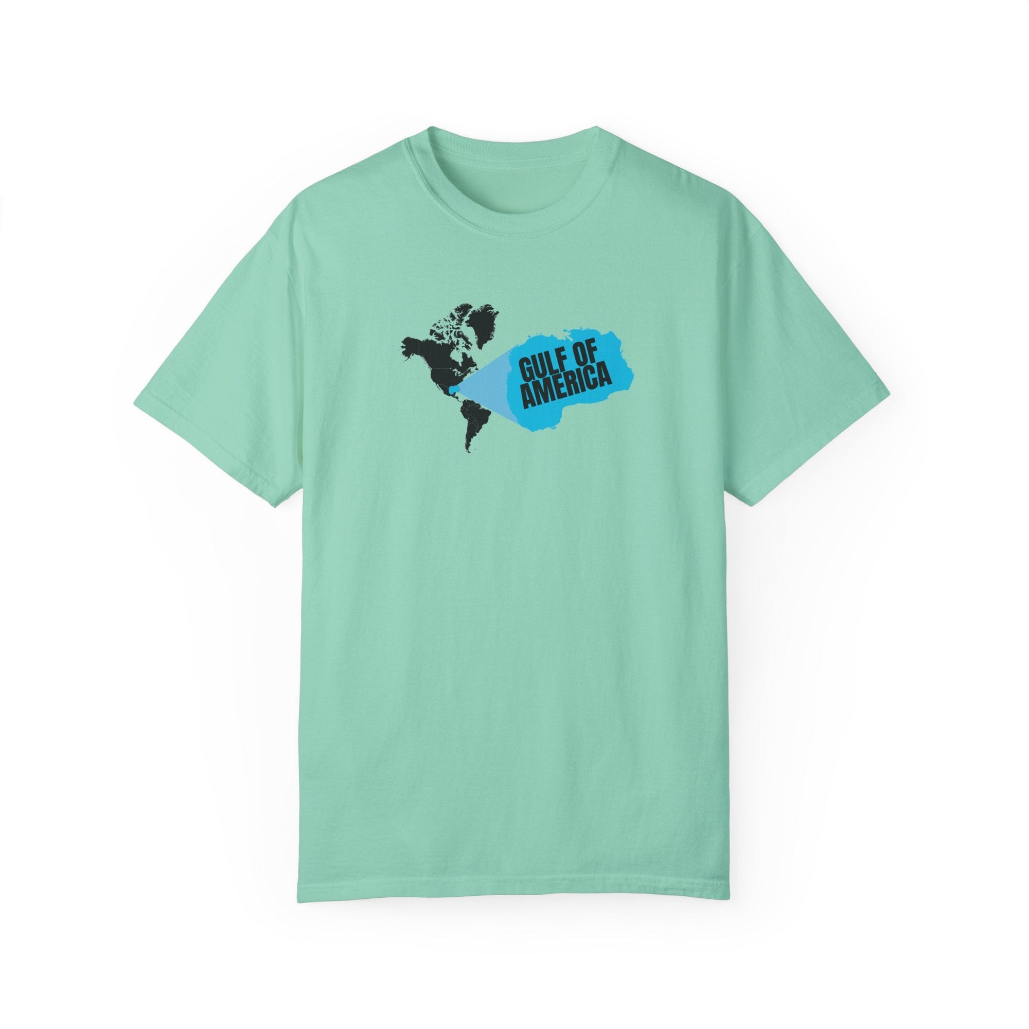American Gulf Map Unisex Garment - Dyed T-Shirt - Clothing, T-shirts - EpiAl's Shop