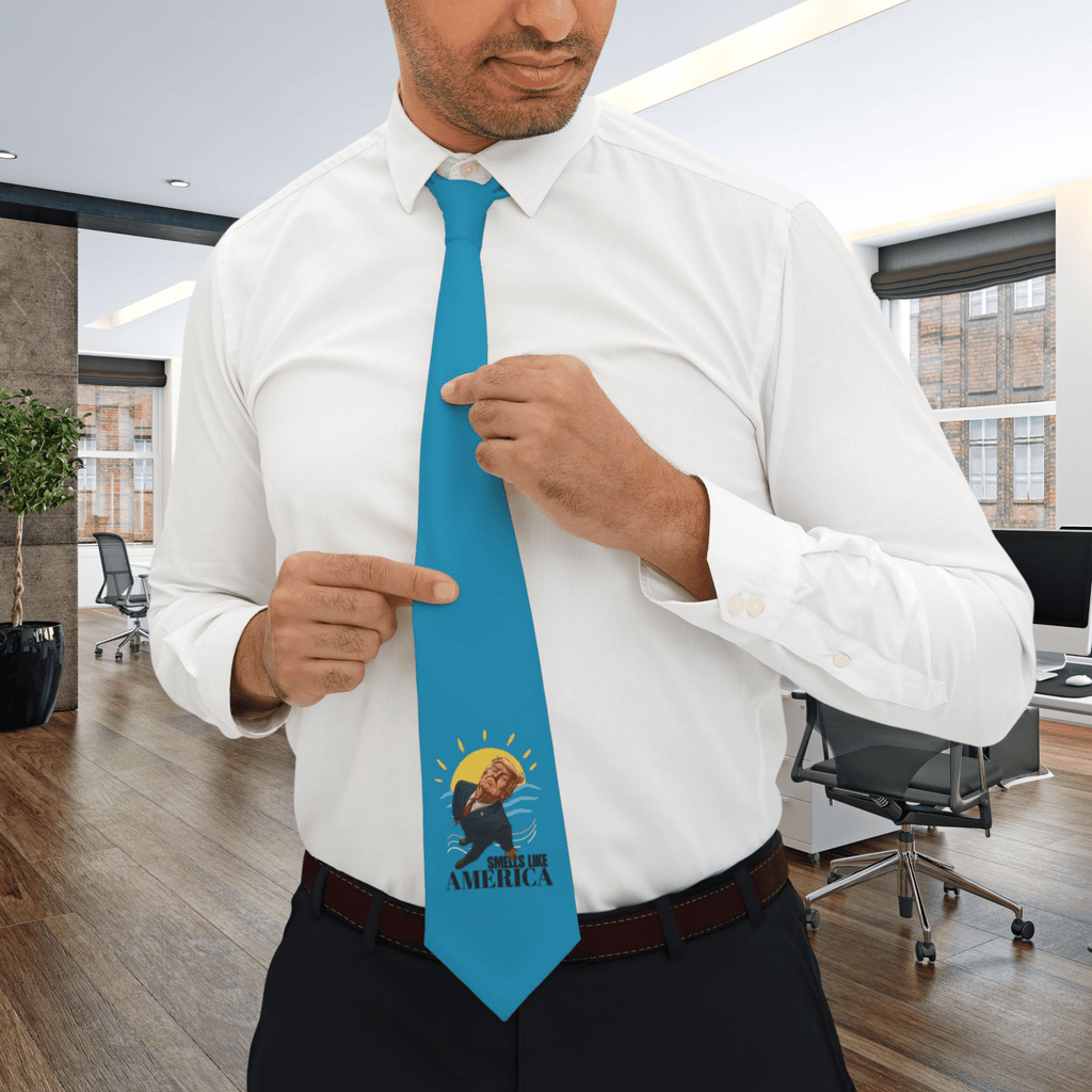 American Gulf Necktie, Elegant Men's Accessory - Clothing, Neckties - EpiAl's Shop