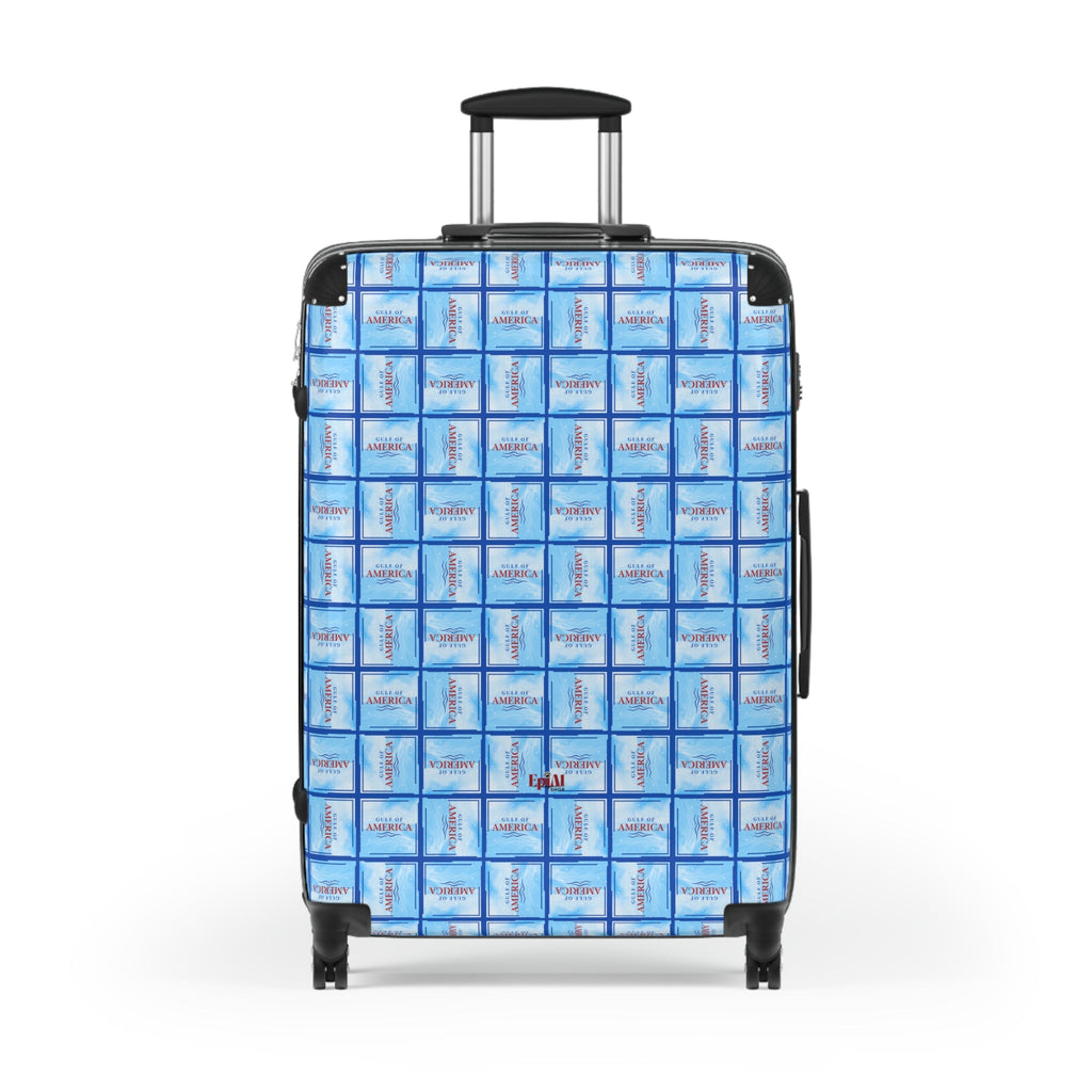 American Gulf Patterned Suitcase - Bags, Suitcases - EpiAl's Shop