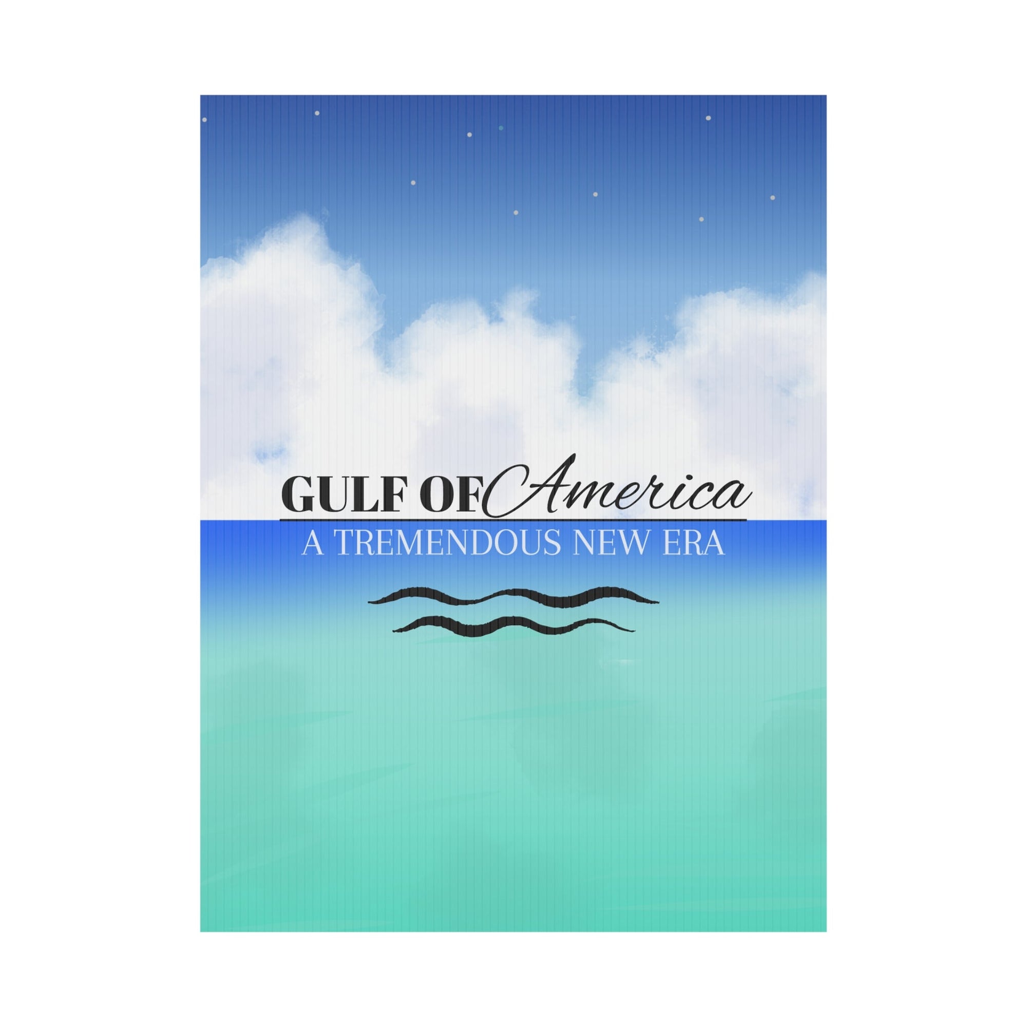 American Gulf Plastic Yard Sign - Decor, Outdoor - EpiAl's Shop
