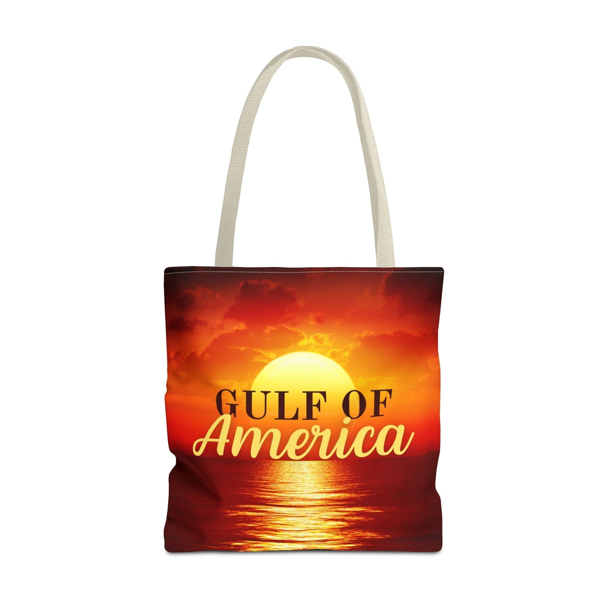 American Gulf Sunset Tote Bag - Chic Beach Accessory - Bags, Tote - EpiAl's Shop