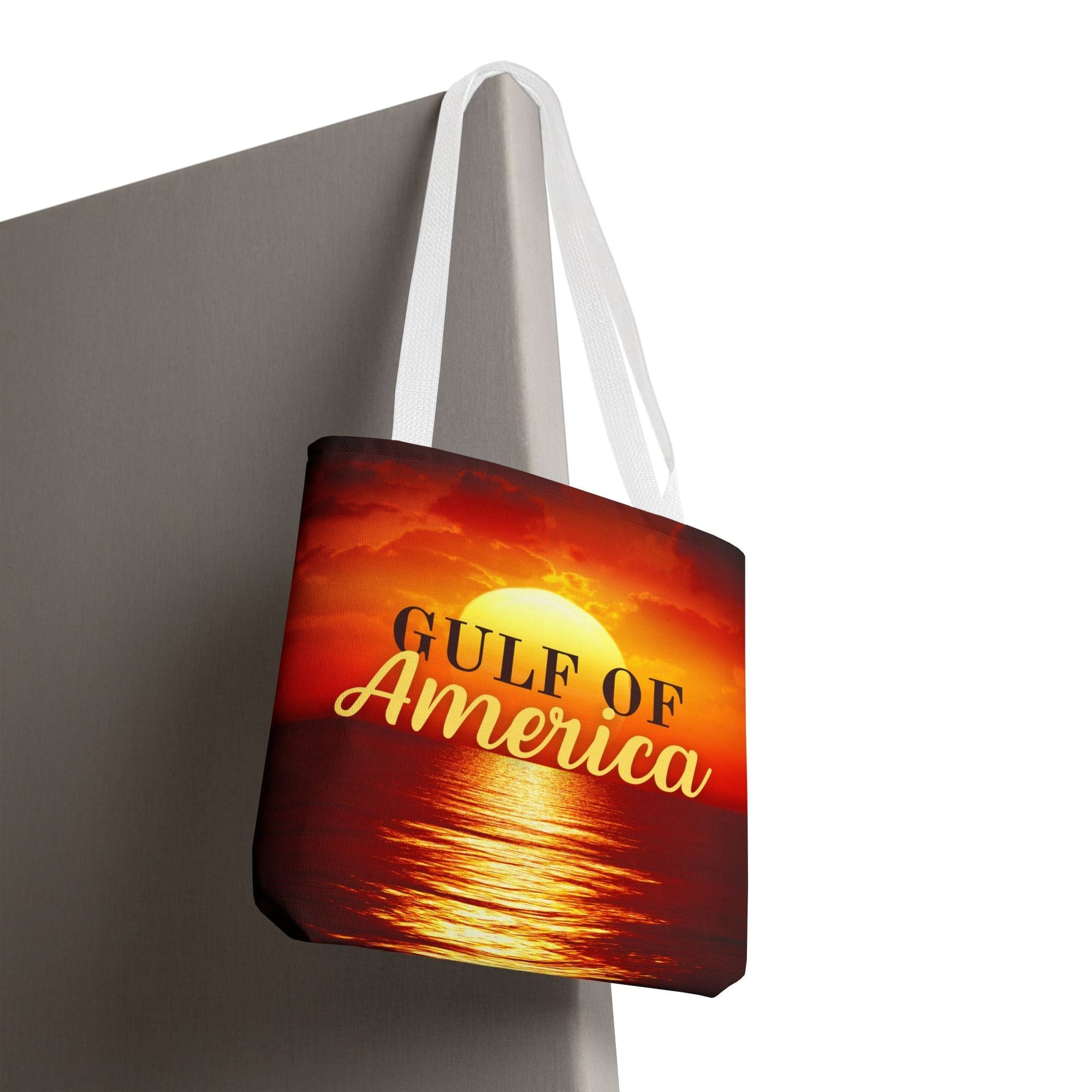 American Gulf Sunset Tote Bag - Chic Beach Accessory - Bags, Tote - EpiAl's Shop
