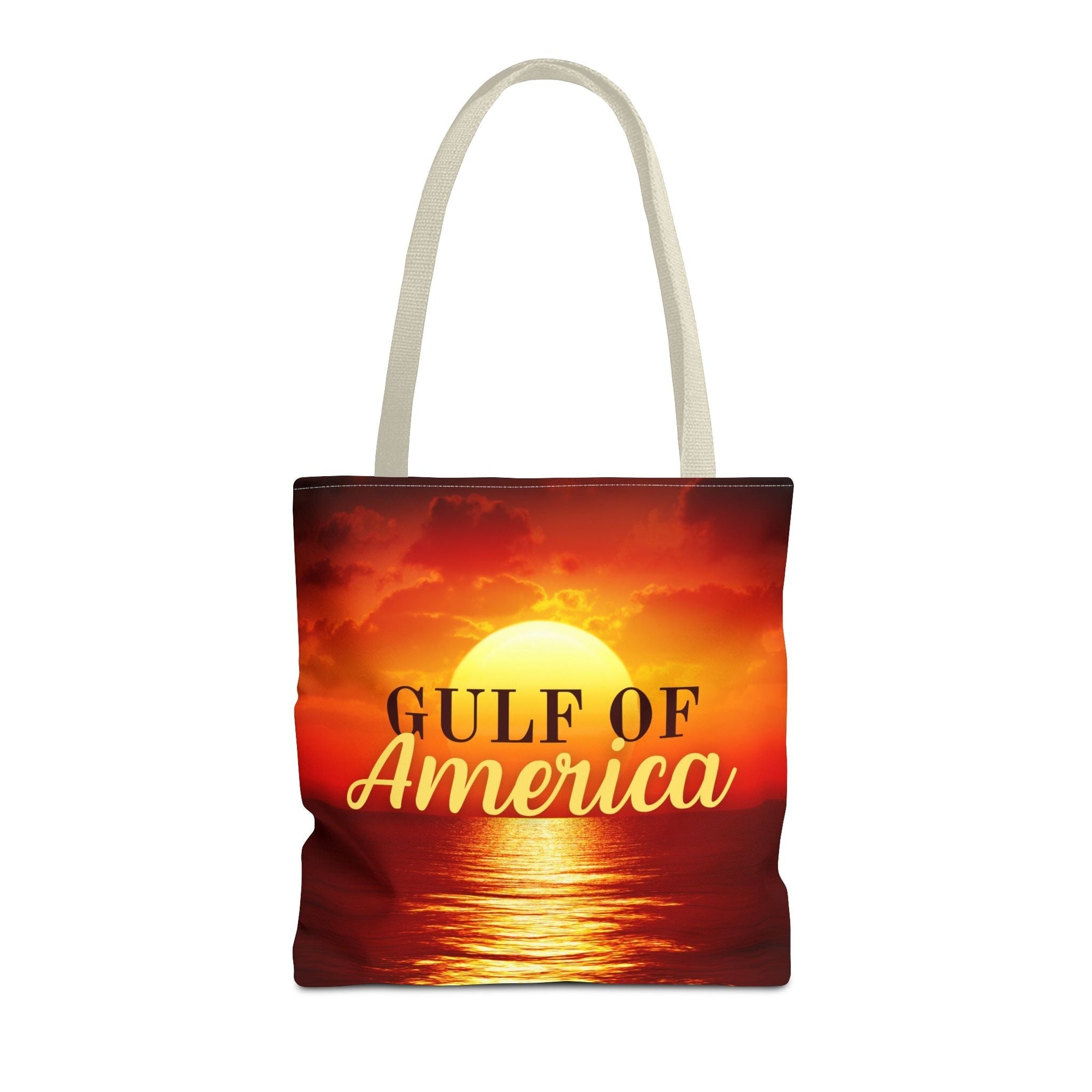 American Gulf Sunset Tote Bag - Chic Beach Accessory - Bags, Tote - EpiAl's Shop